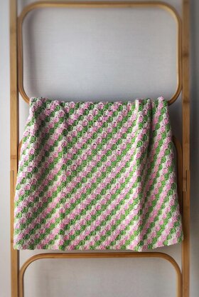 The Apple Blossom Baby Blanket