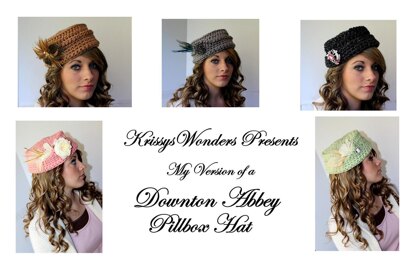 Vintage Inspired Pillbox Hat