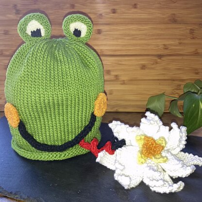 Frog Baby Hat