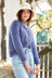 Women's Cardigan Delft in Universal Yarn Deluxe Worsted Superwash - Downloadable PDF