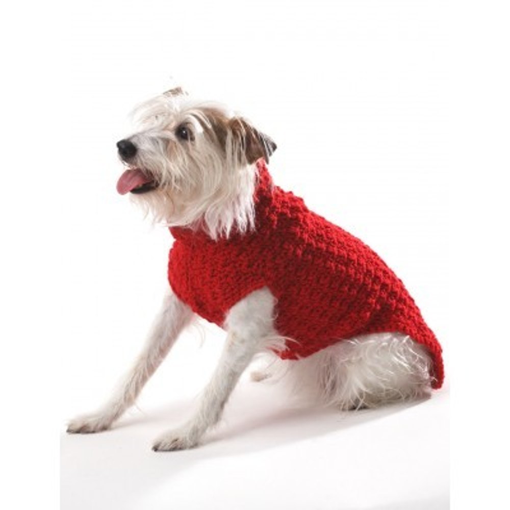 Bernat super value crochet dog coat hot sale