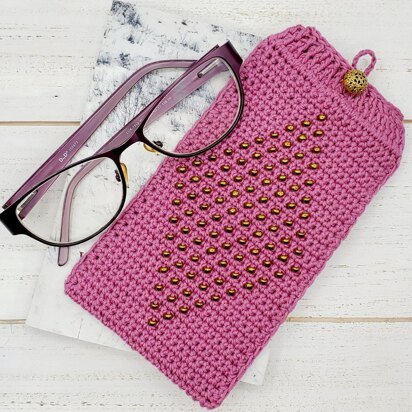 Beaded Eyeglass Case