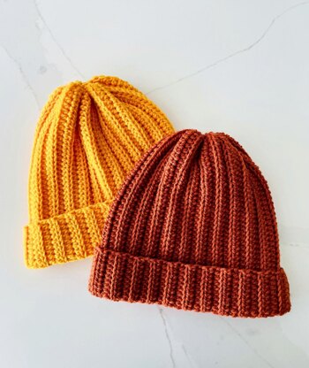 Easy Classic Ribbed Beanie