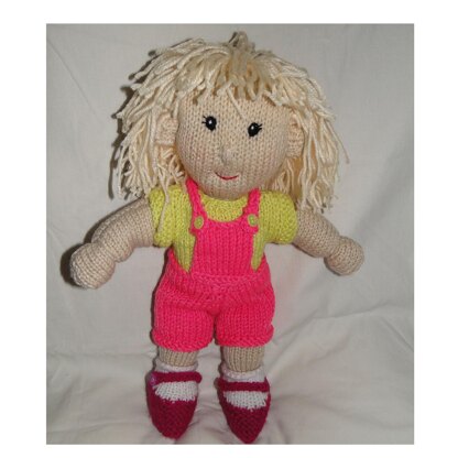 Patatina doll knitting pattern