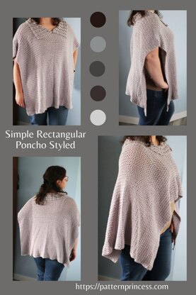 Pebble Path Poncho