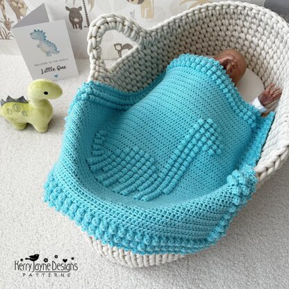 One Little Dinosaur Blanket US