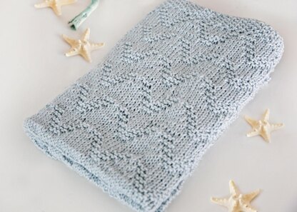 Seaside Baby Blanket