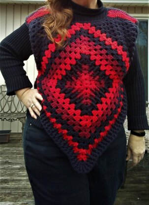 For the Love of Granny Poncho 4