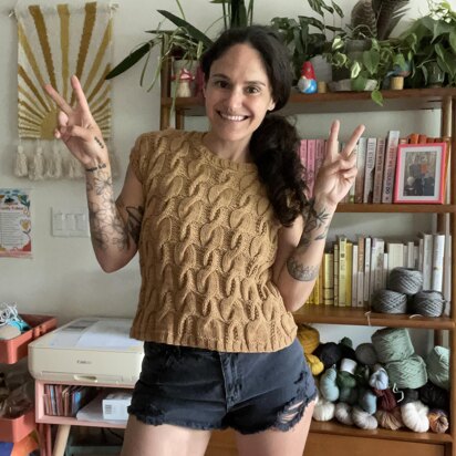 Caffeine Queen - knitting pattern