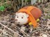 Knitting Pattern DK Autumn Hedgehog Stuffed Toy Gift Charity knit EASY Stuffie (PDF)