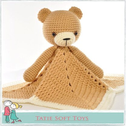 Crochet best sale bear lovey