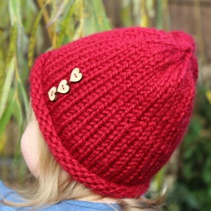 PDF53 Knitted Beanie - knitting pattern