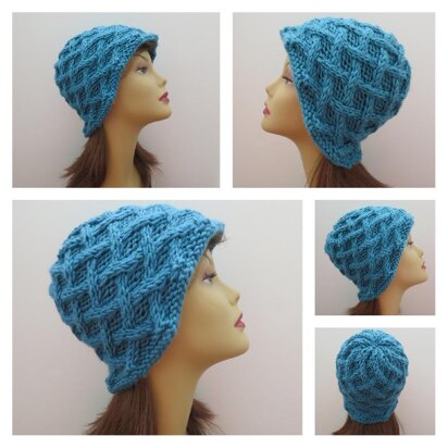 Bristol Toque - Teen Adult in Bulky Yarn - knitting pattern