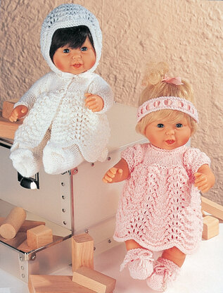 Doll's Outfits in Stylecraft Wondersoft DK - 4538