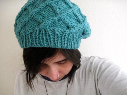 Intwined Beret (Knitted)
