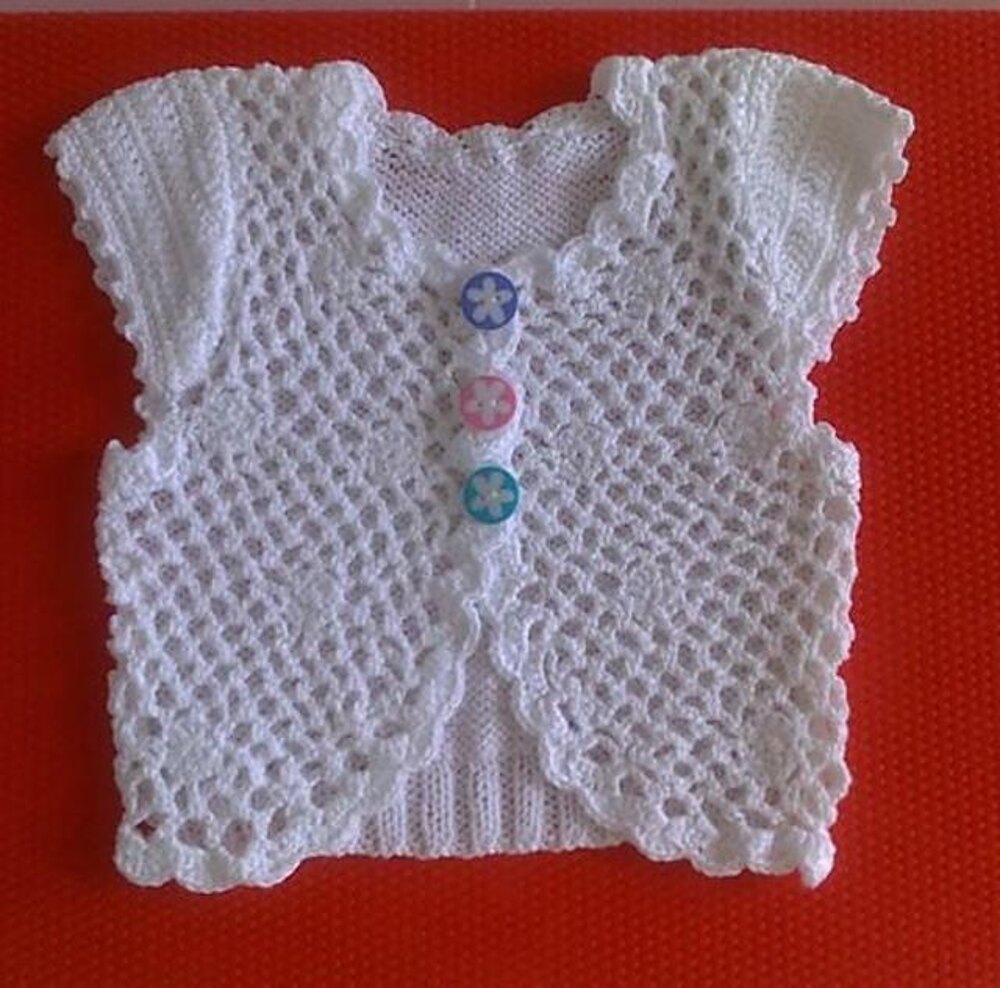 Bolero Shrug Knit crochet Knitting Crochet pattern by Leanna's