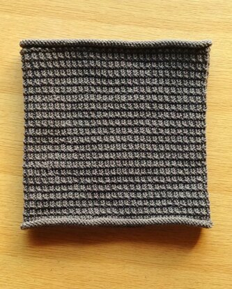 Halskrage - Hurdle Stitch Cowl