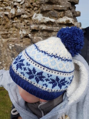 Eira Matching Fairisle Hat