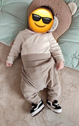 DIY baby shoes sneakers booties „Vans Oldskool“