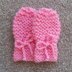 Preemie Garter Mittens