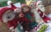 Christmas crochet amigurumi dolls angel elf rudolph santa claus grandma