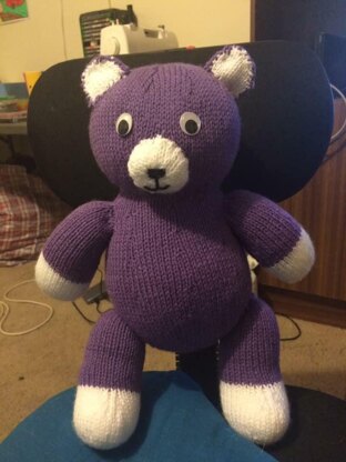 Big Cuddly Teddy Bear Pattern