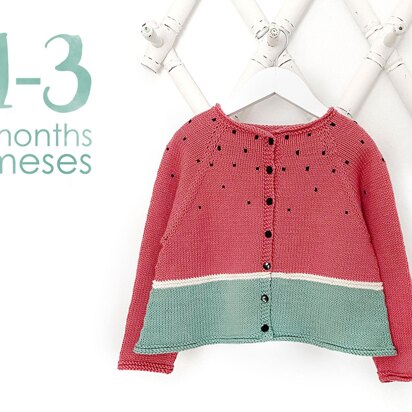 1-3 months - SANDIA Cardigan