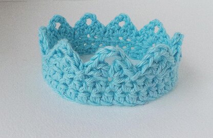 Crochet Crown Pattern US By KJD