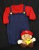 Super Mario onesie and cap