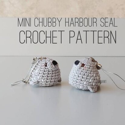 Mini Chubby Harbour Seal Crochet Pattern