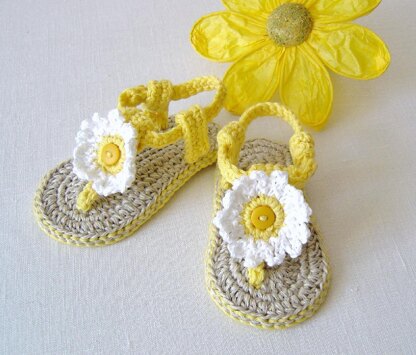 Baby Flower Sandals