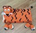 Noah's Tiger cot blanket