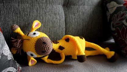 Häkelanleitung für die Schlenker Giraffe Jerry!