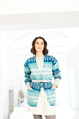 Cardigans in Stylecraft Easy Fair Isle Effect - Downloadable PDF