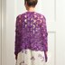 609 Vanda Stole - Crochet Pattern for Women in Valley Yarns Northfield Hand Dyed