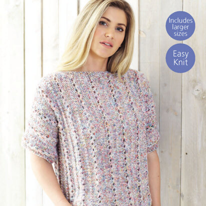 Top in Sirdar Imagination Chunky - 8091 - Downloadable PDF