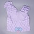 Tracy Baby Matinee coat, hat and shoes 18" chest