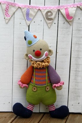 Chatterbox the Clown Crochet pattern by lilleliis | LoveCrafts