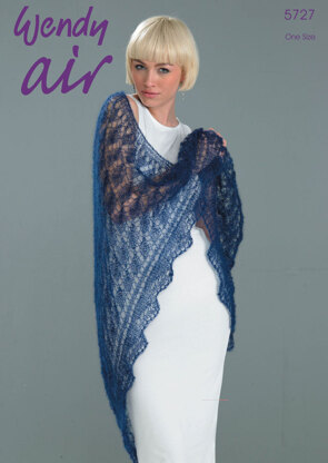 Shawl in Wendy Air - 5727