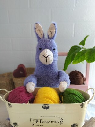 Llama knitting pattern