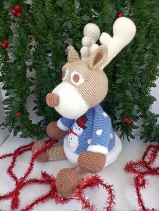 Reindeer Crochet pattern Donner