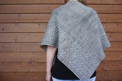 Pouring Rain Shawl