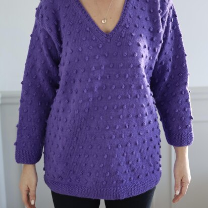 Bobbles Jumper - knitting pattern