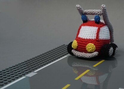 Crochet Pattern for the Car and Fire Truck!