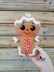 Doll Gingerbread Boy amigurumi