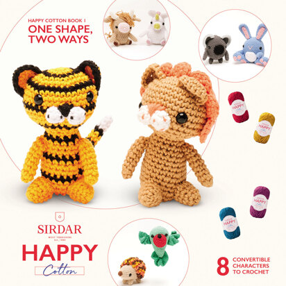 Sirdar One Shape, Two Ways (Happy Cotton Book 1)