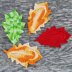 Realistic Red Oak Leaf & Acorn