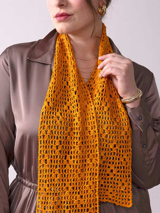 Cresento Scarf in Berroco Tillie - Downloadable PDF