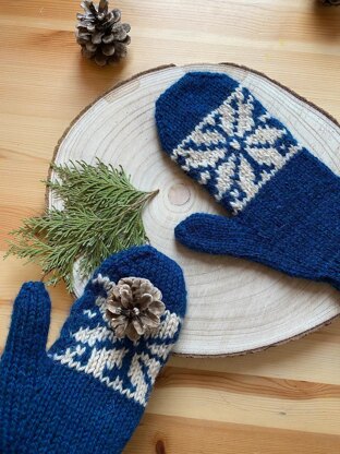 Snowflake Mittens