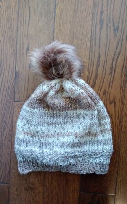 Brown and White Sierra Hat